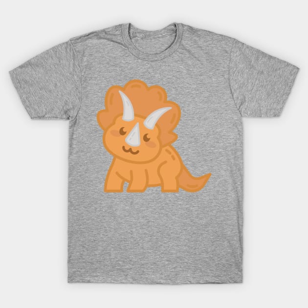 Dinosaur Triceratops T-Shirt by Dinomichancu